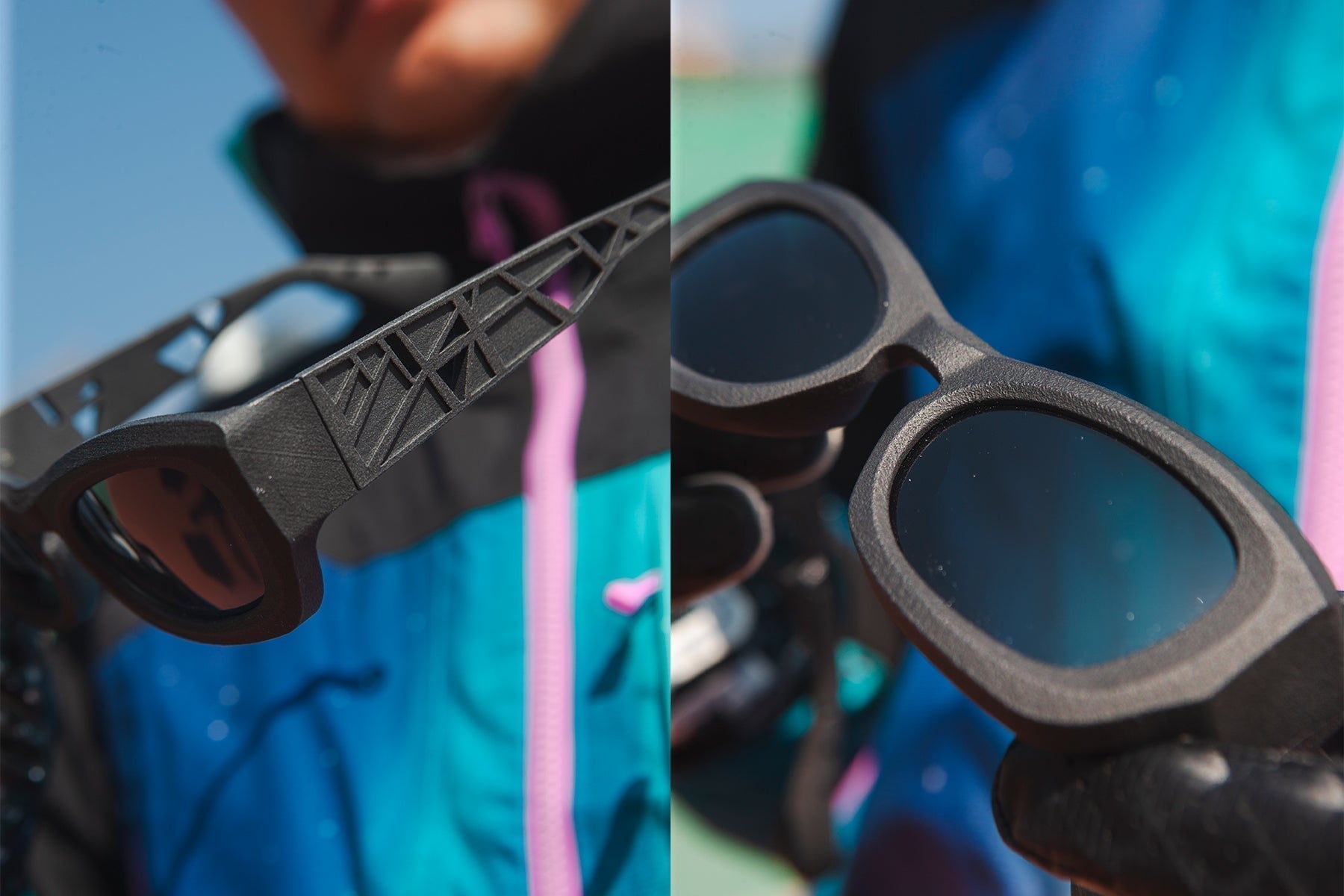 JEFFREY LEUNG EYEWEAR DESIGN UNVEILS FUTURISTIC 3D-PRINTED SUNGLASSES FOR A HONG KONG SHOW PRODUCTION DIRECTOR DAVI WU